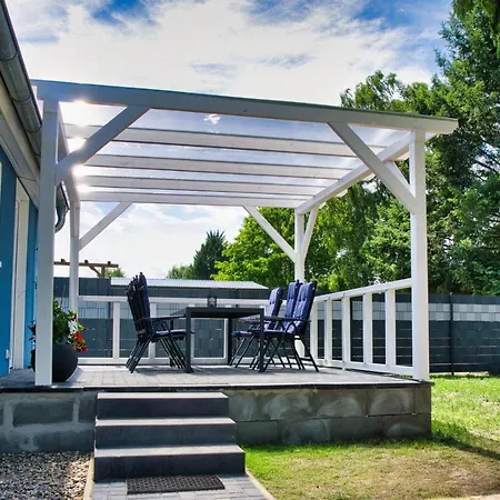 Ferienhaus Waldgefluester 70 Qm I Ueberdachte Terrasse I 2 Schlafzimmer I Strandnah Joachimsthal Exterior photo